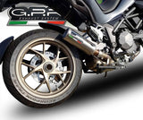 GPR Ducati Multistrada 1260 Slip-on Exhaust "M3 Titanium Natural"