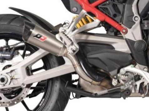 QD EXHAUST Ducati Multistrada V4 Titanium Slip-on Exhaust 
