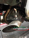 CARBONVANI Ducati XDiavel Carbon Exhaust Guard (for Termignoni)