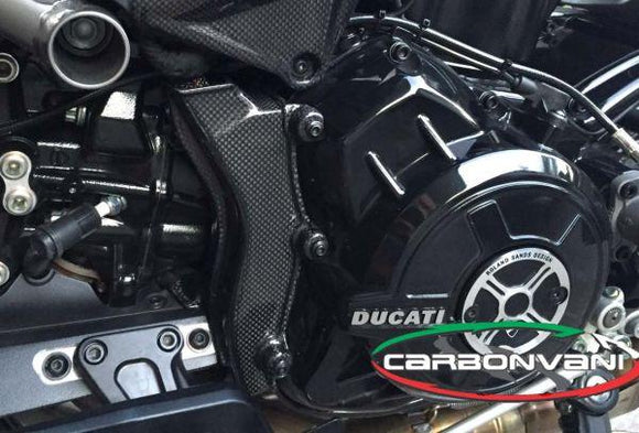 CARBONVANI Ducati XDiavel Carbon Cable Protection