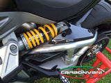 CARBONVANI Ducati XDiavel Carbon Rear Wheel Belt Covers Kit