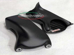 CARBONVANI Ducati Panigale V2 (2020+) Carbon Front Brake Cooler System CV (for Ohlins 100 mm)