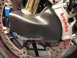 CARBONVANI Ducati Panigale V2 (2020+) Carbon Front Brake Cooler System CV (for Ohlins 100 mm)