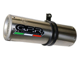 GPR Aprilia Shiver 900 Dual Slip-on Exhaust "M3 Inox" (EU homologated)