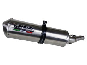 GPR Ducati Monster 1200 (14/16) Slip-on Exhaust "Satinox" (EU homologated)