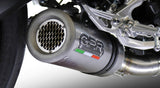 GPR Honda CRF1000L Africa Twin Adventure Sports (18/19) Slip-on Exhaust "M3 Titanium Natural" (EU homologated)