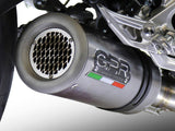 GPR Ducati Monster 696 Dual Slip-on Exhaust "M3 Titanium" (EU homologated)