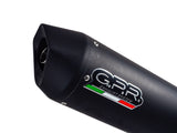 GPR Yamaha FZS600 Fazer Slip-on Exhaust "Furore Nero" (EU homologated)
