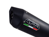 GPR Yamaha YZF-R125 (14/18) Full Exhaust System "Furore Nero" (EU homologated) – Accessories in the 2WheelsHero Motorcycle Aftermarket Accessories and Parts Online Shop