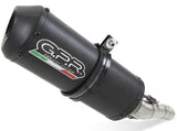 GPR Yamaha BT1100 Bulldog Dual Slip-on Exhaust "Ghisa" (EU homologated)