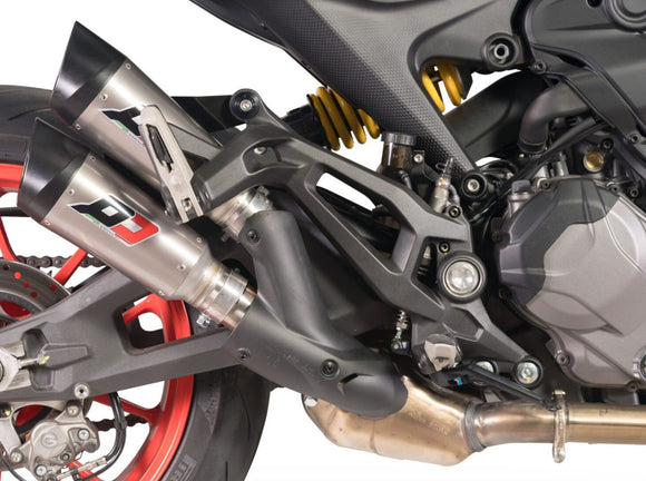 QD EXHAUST Ducati Monster 950 (2021+) Dual Slip-on Exhaust 