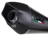 GPR Aprilia Tuono V4 1100 (17/18) Slip-on Exhaust "GPE Anniversary Poppy" – Accessories in the 2WheelsHero Motorcycle Aftermarket Accessories and Parts Online Shop