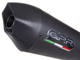GPR Ducati Monster 1200 (14/16) Slip-on Exhaust "GPE Anniversary Black Titanium" (EU homologated)