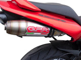 GPR Suzuki GSR600 Slip-on Exhaust "Deeptone Inox" (EU homologated)