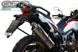 GPR Honda CRF1000L Africa Twin Adventure Sports (18/19) Slip-on Exhaust "Trioval" (EU homologated)