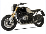 HP CORSE BMW R nineT Slip-on Exhaust "Evoxtreme Black Single Low" (EU homologated) – Accessories in the 2WheelsHero Motorcycle Aftermarket Accessories and Parts Online Shop