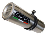 GPR Ducati Multistrada 950 Slip-on Exhaust "M3 Inox" (EU homologated)