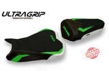 TAPPEZZERIA ITALIA Kawasaki ZX-10R (08/10) Ultragrip Seat Cover "Quito Special Color" – Accessories in the 2WheelsHero Motorcycle Aftermarket Accessories and Parts Online Shop