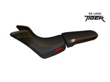 TAPPEZZERIA ITALIA Triumph Tiger 800/XC (10/20) Seat Cover "Padova Total Black Trico"