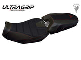 TAPPEZZERIA ITALIA Yamaha Tracer 900 (18/20) Ultragrip Seat Cover "Nairobi Total Black" – Accessories in the 2WheelsHero Motorcycle Aftermarket Accessories and Parts Online Shop