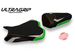 TAPPEZZERIA ITALIA Kawasaki ZX-10R (08/10) Ultragrip Seat Cover "Quito Special Color" – Accessories in the 2WheelsHero Motorcycle Aftermarket Accessories and Parts Online Shop