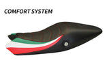 TAPPEZZERIA ITALIA Ducati Monster 696 / 796 / 1100 (08/13) Comfort Seat Cover "Tricolat Carbon"