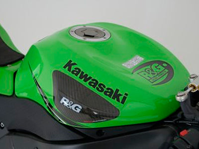 TS0011 - R&G RACING Kawasaki ZX-10R/ZX-6R Carbon Fuel Tank Protection Sliders