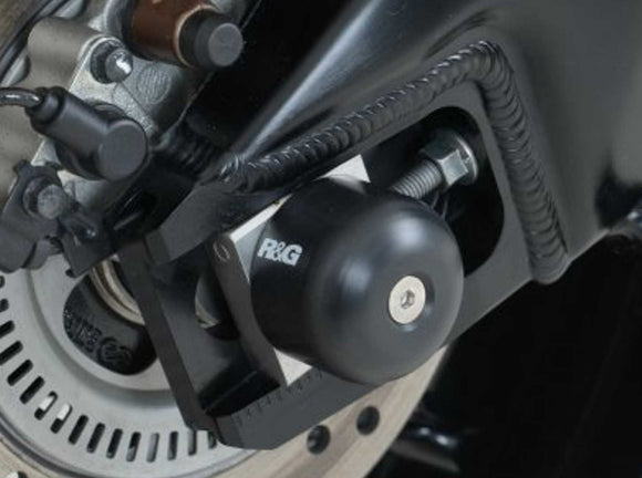SP0053 - R&G RACING ZERO DS / S / SR / Rieju RS3 125 Rear Wheel Sliders (swingarm)