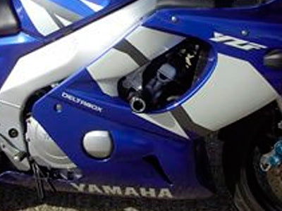 CP0040 - R&G RACING Yamaha YZF600R Thundercat Frame Crash Protection Sliders 