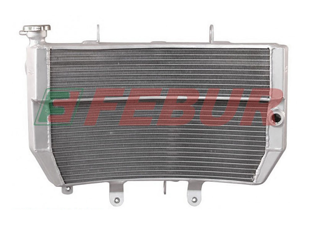 03 Gsx R1000 Radiator FEBUR Suzuki GSX-R1000 (01/02) Complete Racing Increased Water Radiato ...