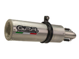 GPR Triumph Speed Triple 1050 (16/17) 3 to 2 Slip-on Exhaust "M3 Inox" (EU homologated)