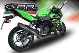 GPR Kawasaki Z400 Slip-on Exhaust "GP Evo 4 Poppy" (EU homologated)