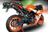 GPR KTM 125 RC (17/21) Slip-on Exhaust "Furore Nero"