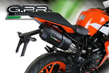 GPR KTM 125 RC (17/21) Slip-on Exhaust "Furore Nero"