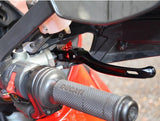 LE01 - PERFORMANCE TECHNOLOGY Ducati / Aprilia Handlebar Levers "Eco GP 1" (adjustable)