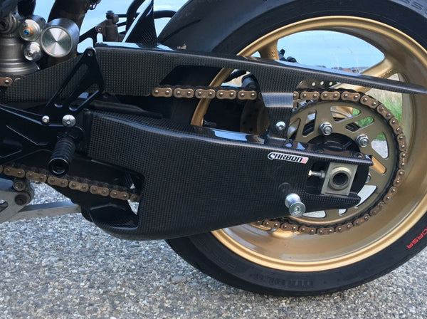 CARBON2RACE Yamaha YZF-R1 (09/14) Carbon Swingarm Covers (full  