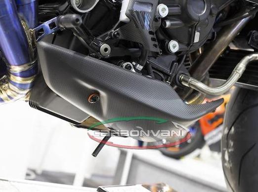 CARBONVANI MV Agusta Dragster (2018+) Carbon Engine Protection Set (Belly Pan)
