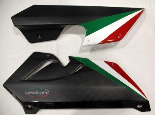 CARBONVANI MV Agusta F3 Carbon Belly Pan (Tricolor)