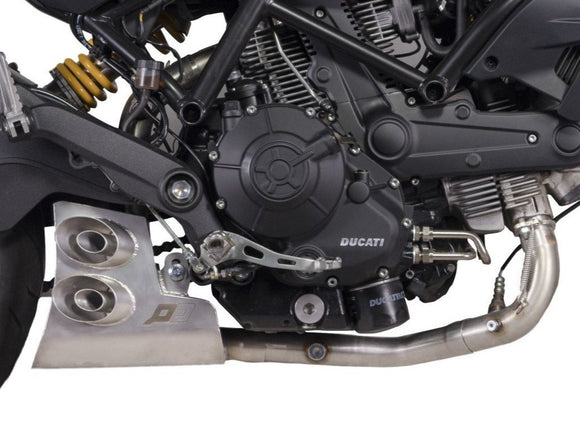 QD EXHAUST Ducati Monster 797 (17/20) Full Exhaust System 