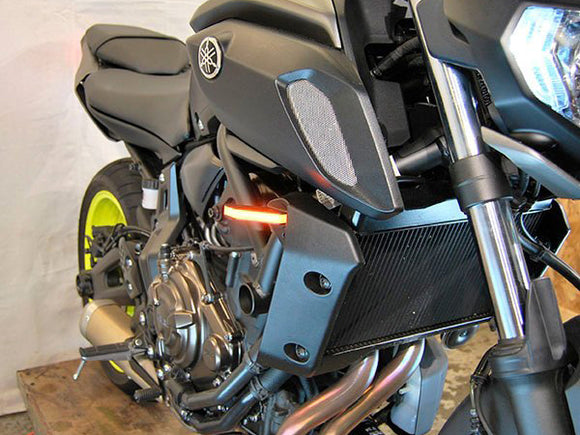 NEW RAGE CYCLES Yamaha MT-07 (18/...) LED Front Turn Signals – Accessories in the 2WheelsHero Motorcycle Aftermarket Accessories and Parts Online Shop