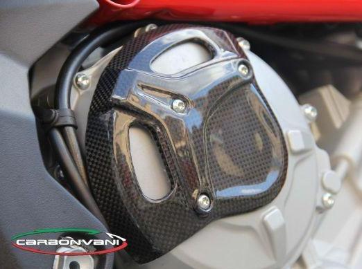 CARBONVANI MV Agusta Turismo Veloce Carbon Clutch Cover Protector