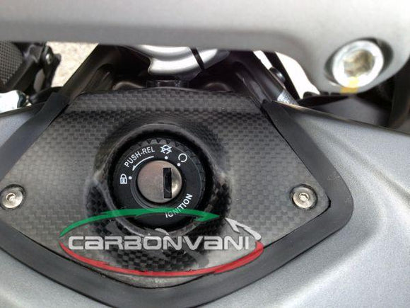 CARBONVANI MV Agusta Rivale Carbon Key Switch Cover