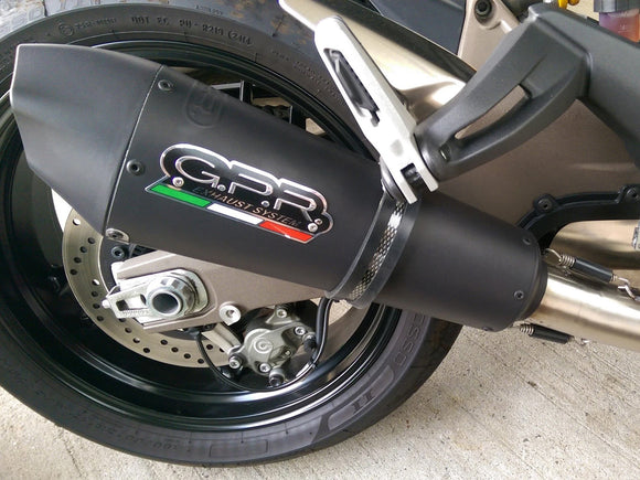 GPR Ducati Monster 821 Slip-on Exhaust 