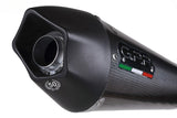 GPR Yamaha XSR700 Full Exhaust System "GP Evo 4 Poppy" (EU homologated)
