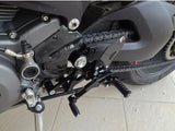 PRNM01 - DUCABIKE Ducati Monster Adjustable Pilot Rearset