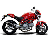 DELKEVIC Ducati Monster 620 Slip-on Exhaust Stubby 14" Carbon