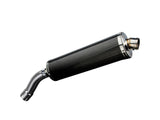 DELKEVIC BMW F800GT Slip-on Exhaust Stubby 18" Carbon