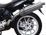 DELKEVIC BMW F800GT Slip-on Exhaust Stubby 17" Tri-Oval