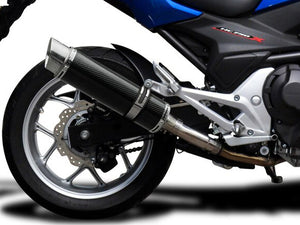 DELKEVIC Honda NC700 / NC750 (12/19) Slip-on Exhaust DL10 14" Carbon
