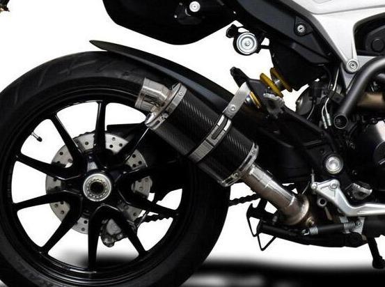 DELKEVIC Ducati Hypermotard 939/821 Slip-on Exhaust DS70 9